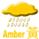  Amber Rainstorm Signal Logo 